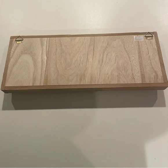 Nautical Themed Anchor Hook Wall Decor Blue Metal Anchors Wood Frame - Picture 7 of 8